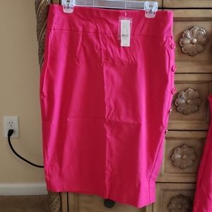 Pink skirt